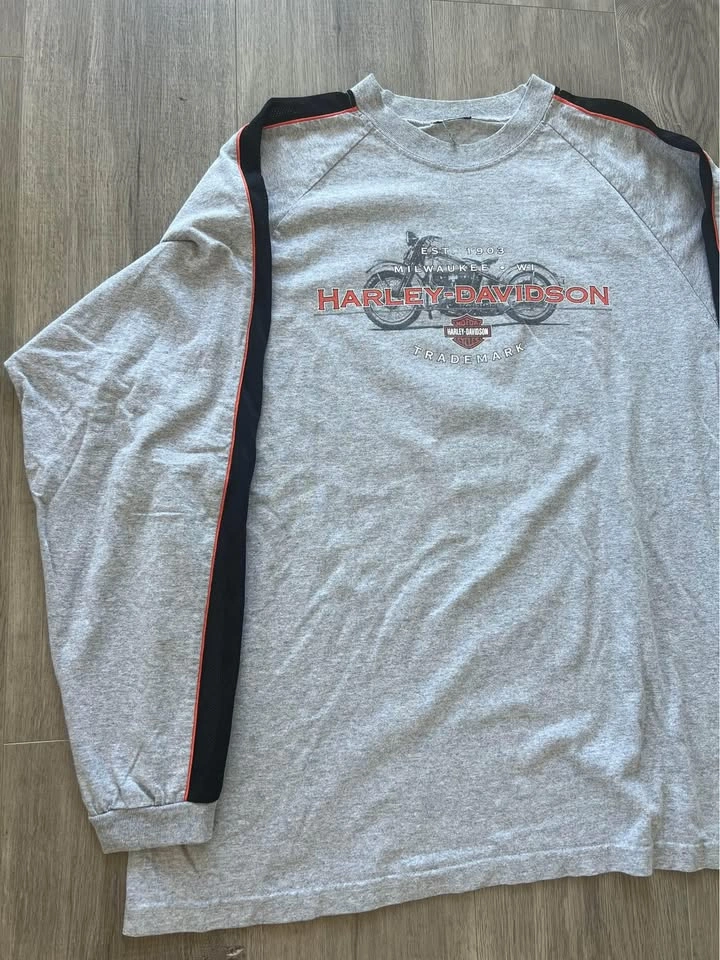 Harley Davidson Long Sleeve T-Shirt L / XL - photo 3