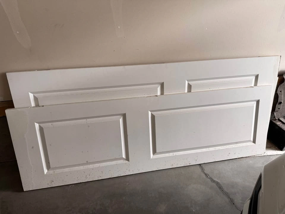 Never used White Interior Doors and Wood Framed Mirror - photo 2