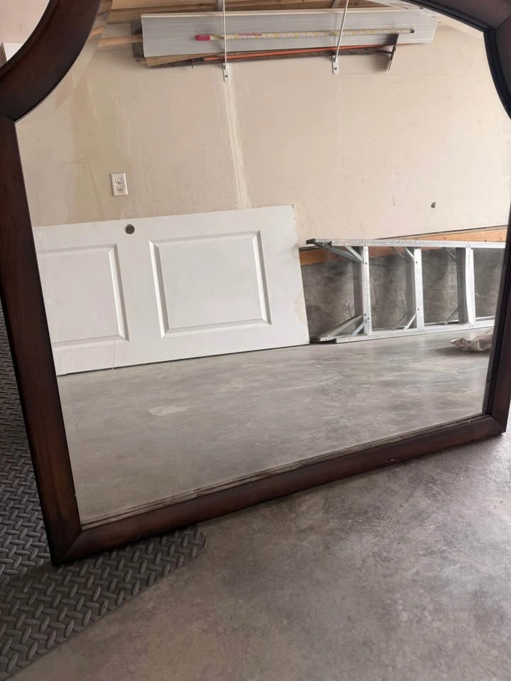 Never used White Interior Doors and Wood Framed Mirror - photo 3