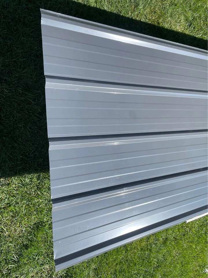NEW 10 FT PREMIUM STEEL ROOFING PANELS – GREY - photo 4