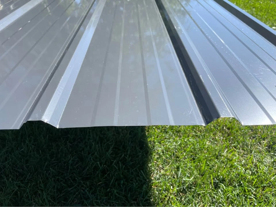 NEW 10 FT PREMIUM STEEL ROOFING PANELS – GREY - photo 5