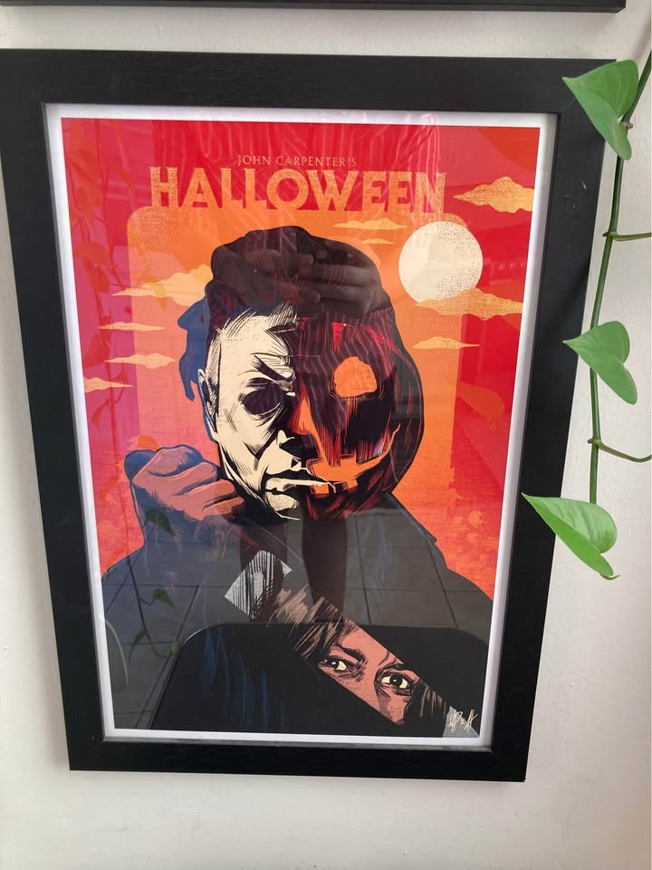 3 Framed Horror film prints by Matt peppler Jeff/portage pk - photo 2