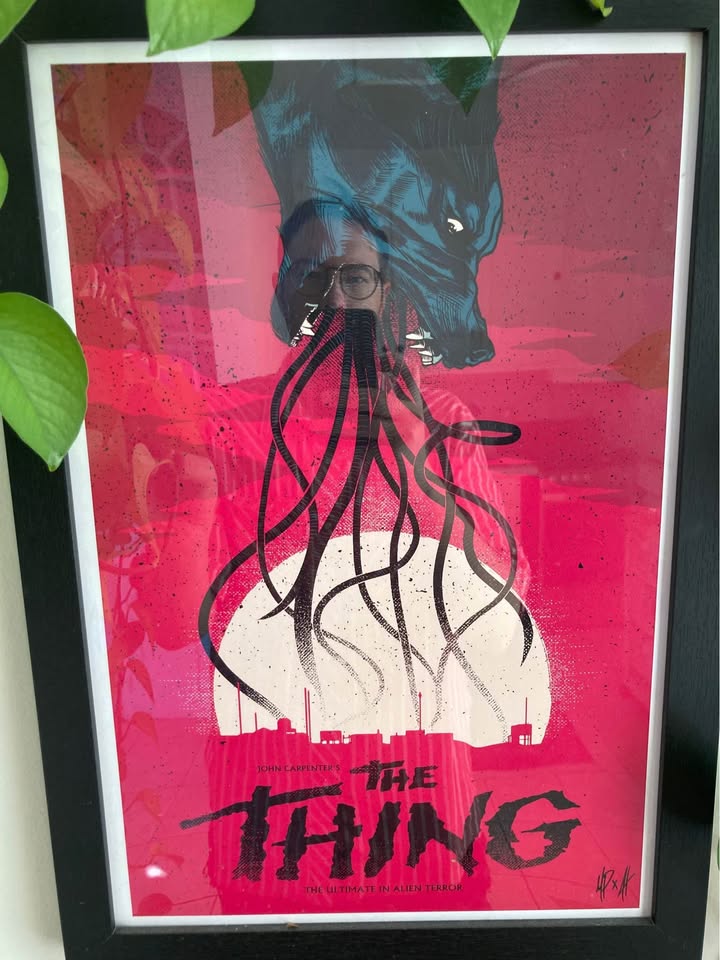 3 Framed Horror film prints by Matt peppler Jeff/portage pk - photo 3