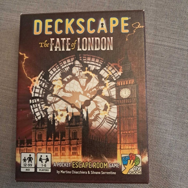 Deckscape: The Fate of London Card Game