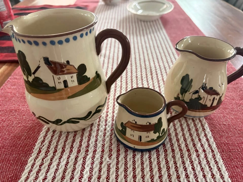 Set of 3 Vintage Watcombe Pottery from England - photo 2