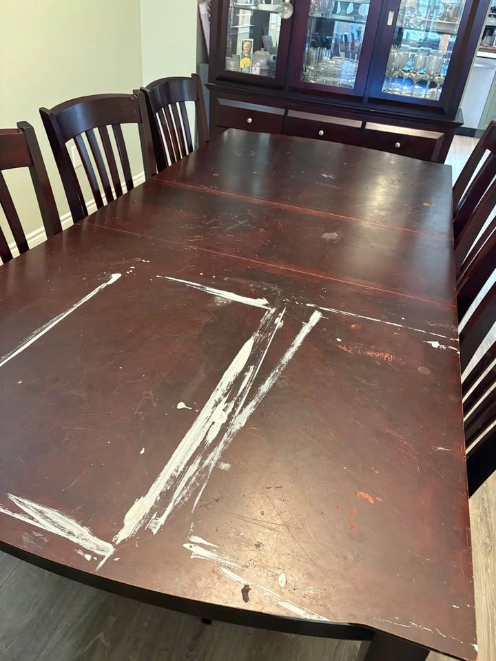 Dining Table, 6 Chairs & Matching China Cabinet – $450 OBO - photo 2