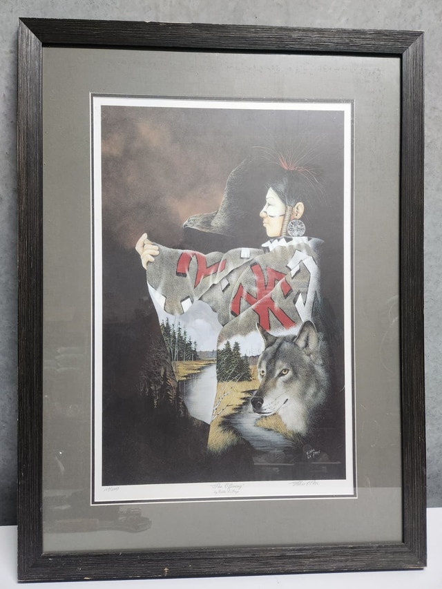 "The Offering" Painting