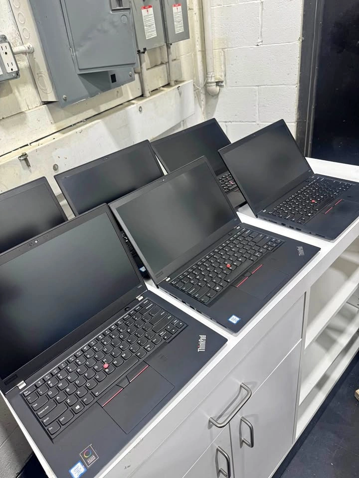 T480s Thinkpad Lot of 5 - i7 8th Gen - 8GB RAM - No SSD