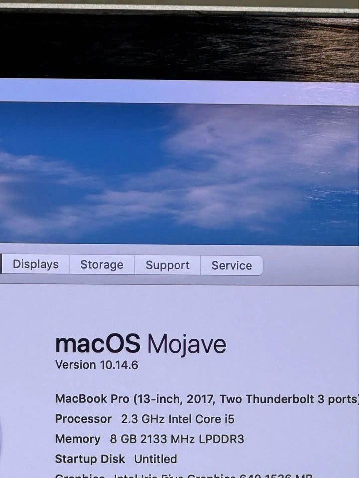 MacBook Pro 2017 13” A1708 i5 8GB RAM 128GB SSD - photo 4