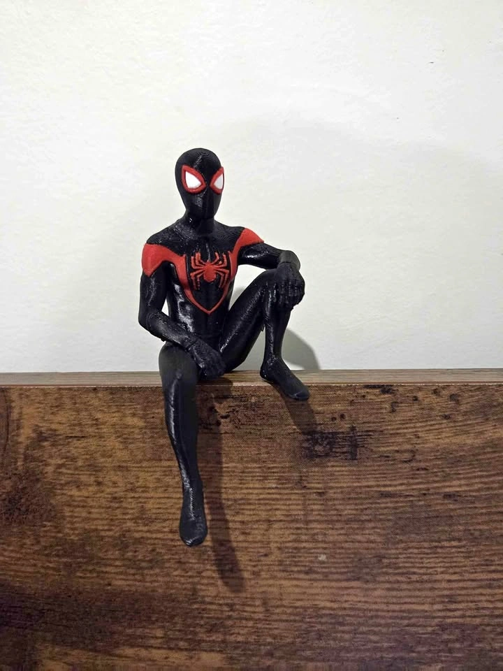 3D Printed Miles Morales Spider-Man Figure