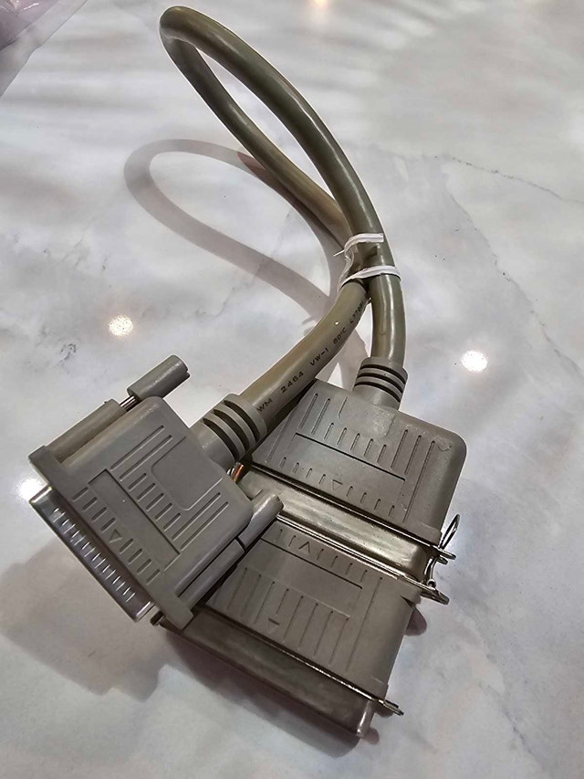 Centronics 36-Pin to DB25 Parallel Printer Cable