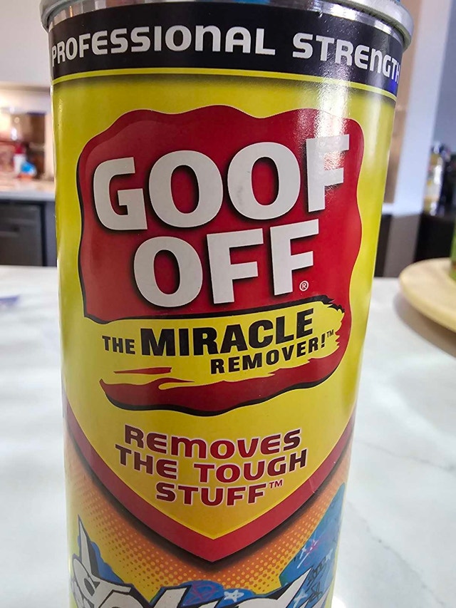 Goof Off Graffiti Remover - photo 3
