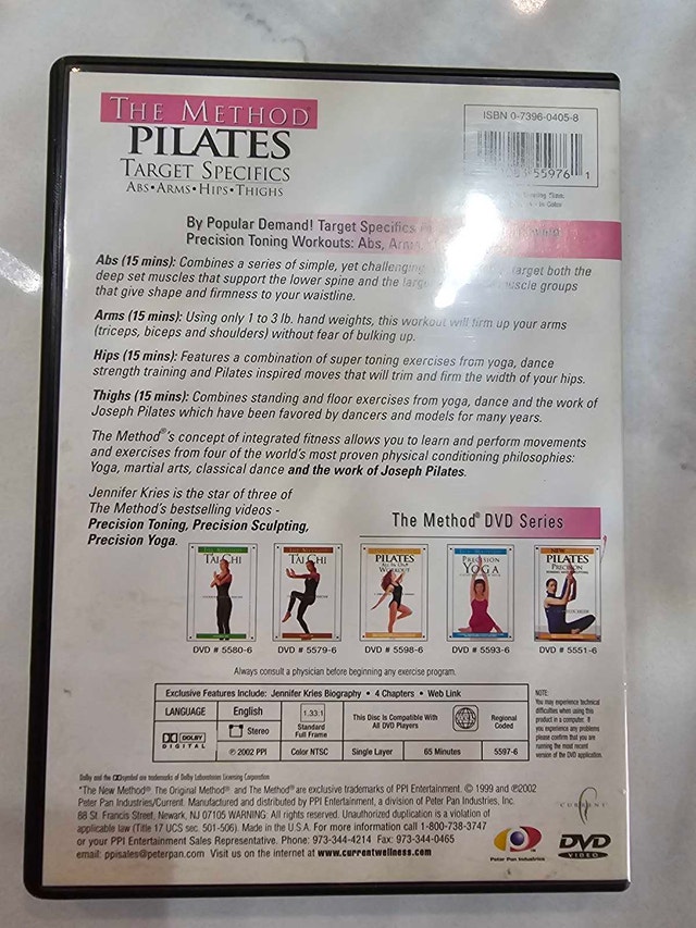 The Method Pilates Target Specifics DVD - photo 2