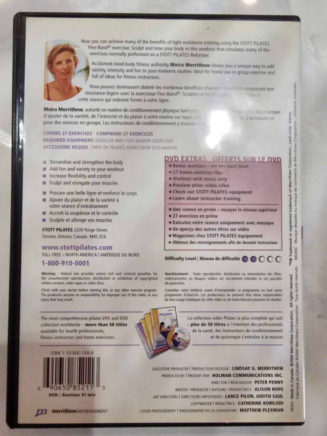 Stott Pilates Sculpt & Tone DVD - photo 2