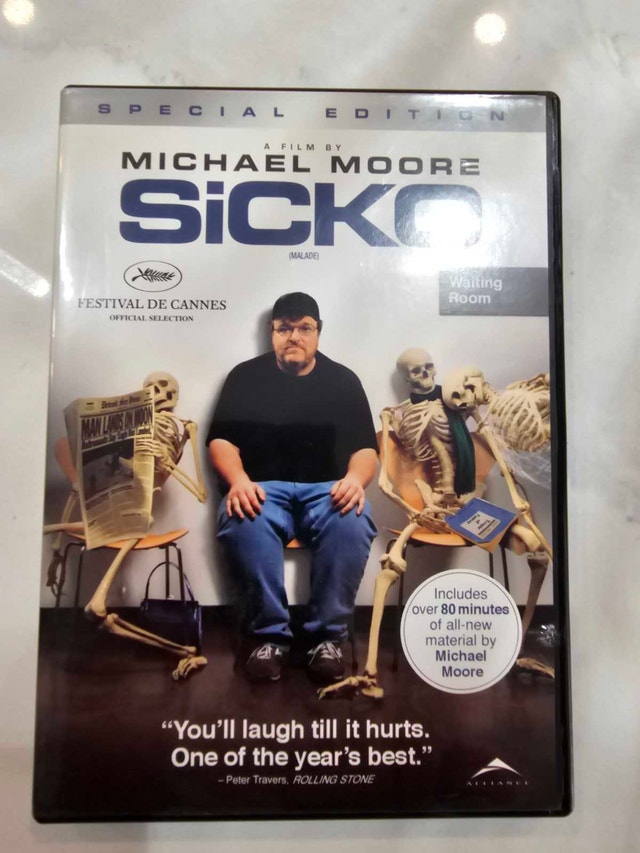 Sicko Michael Moore DVD
