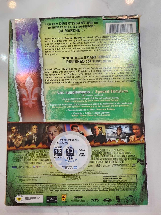 Bon Cop Bad Cop DVD - photo 2