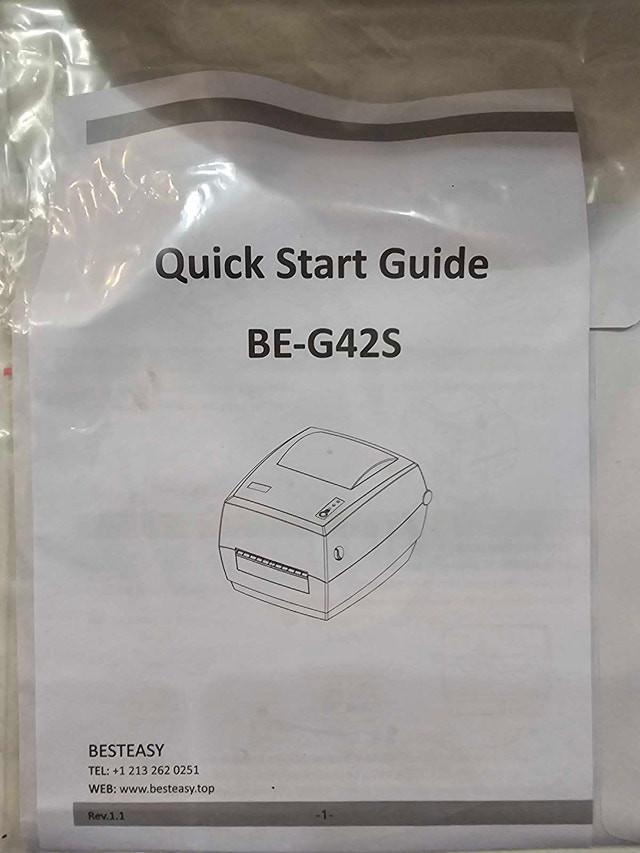 Besteasy BE-G42S Thermal Label Printer - photo 2