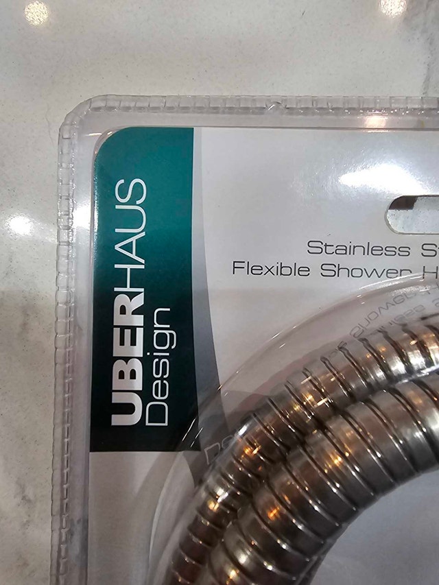 Uberhaus Stainless Steel Flexible Shower Hose - photo 3