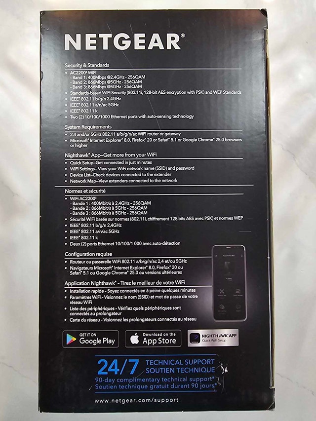 NETGEAR Nighthawk X6 AC2200 WiFi Mesh Extender - photo 4