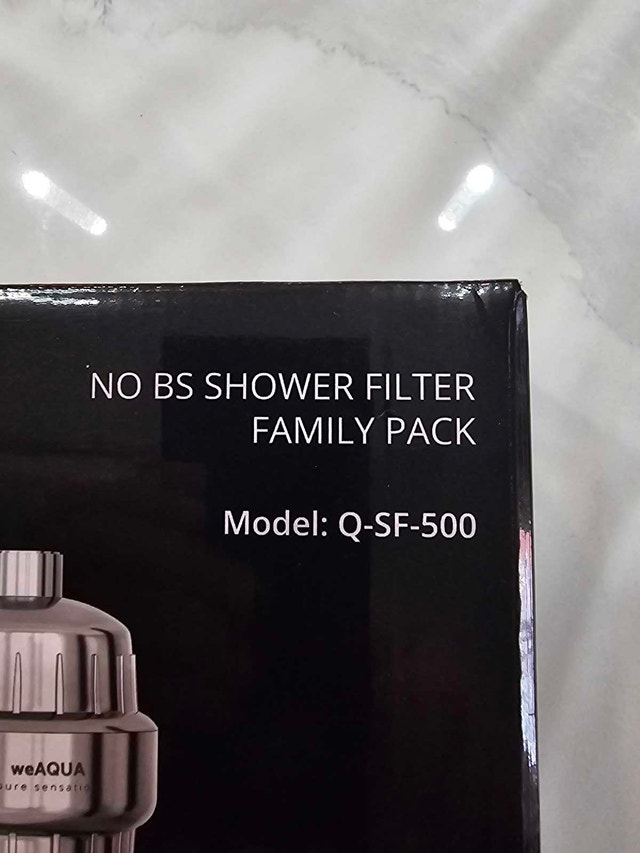 weAQUA Shower Filter Q-SF-500 - photo 2