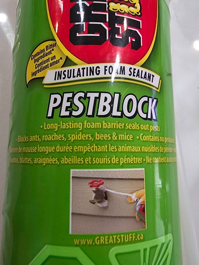 Great Stuff Pestblock Insulating Foam Sealant - photo 3