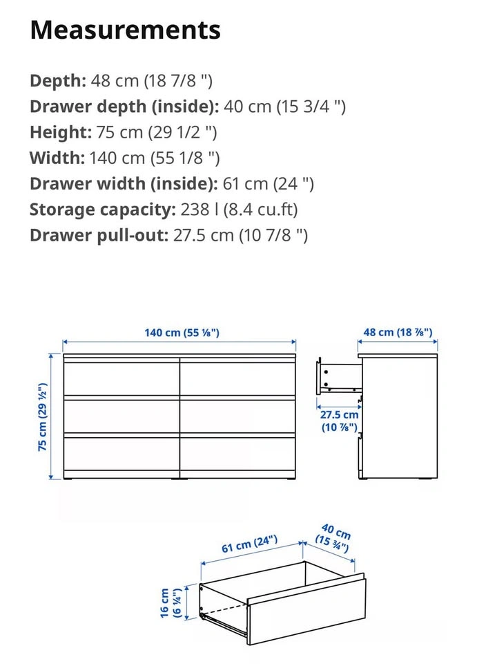 IKEA STORLINKA drawer - photo 4