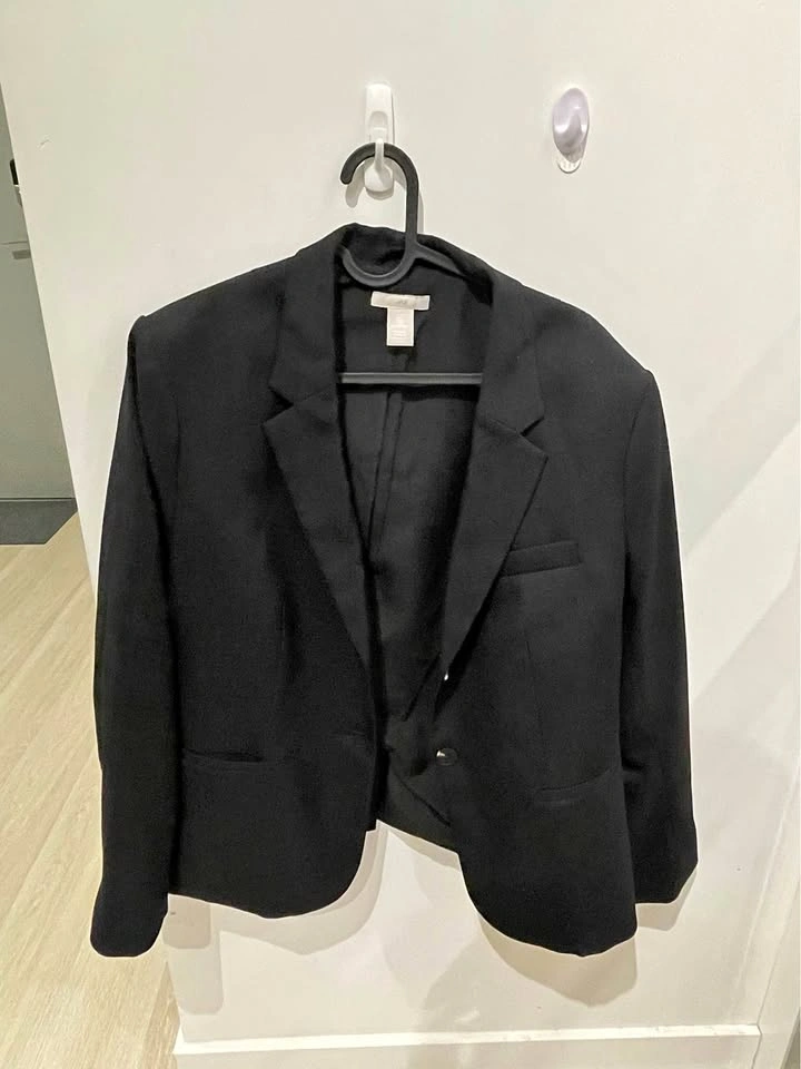 Blazer H&M black basic