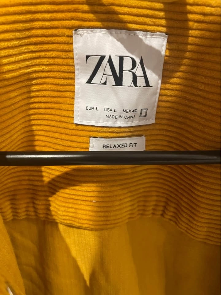 Zara yellow velvet jacket men - photo 3