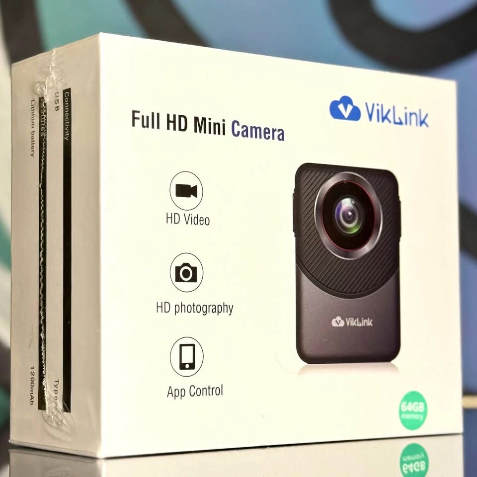 VikLink V30 Full HD 1080P Mini Body Camera 64GB – New