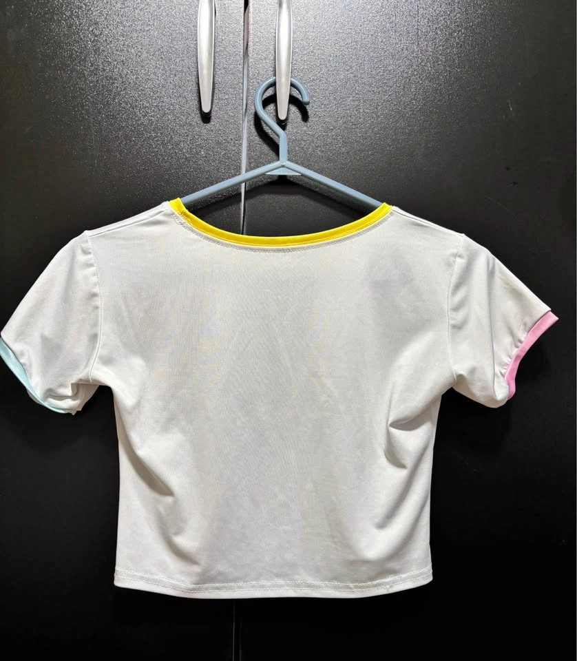 “raise girls & boys the same way” cropped top (xs/s) - photo 2