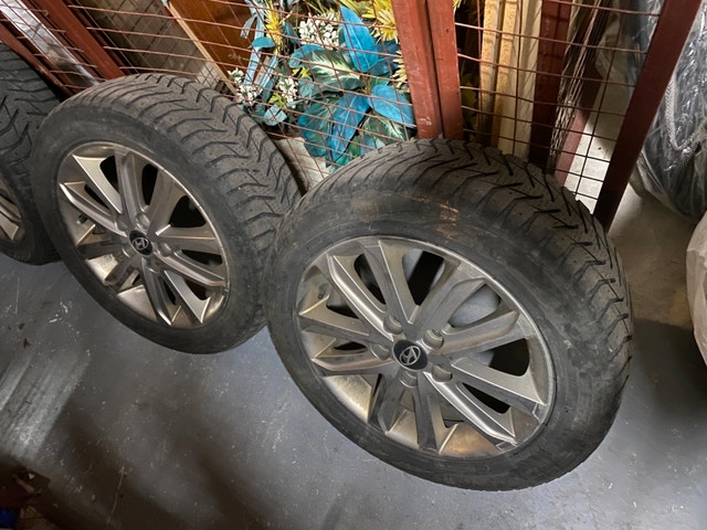 16" OEM Hyundai Elantra Alloy Wheels / Rims - 5x114.3 - photo 2