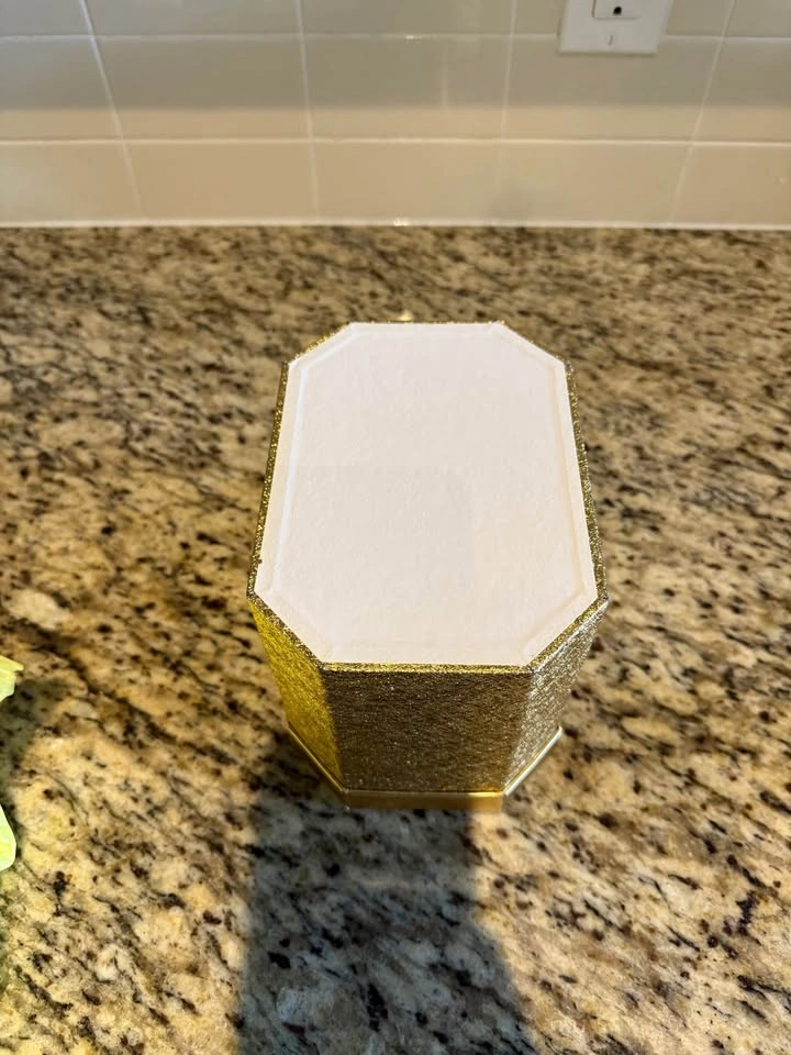Gold Gift Box with Tissue and Bag - photo 3