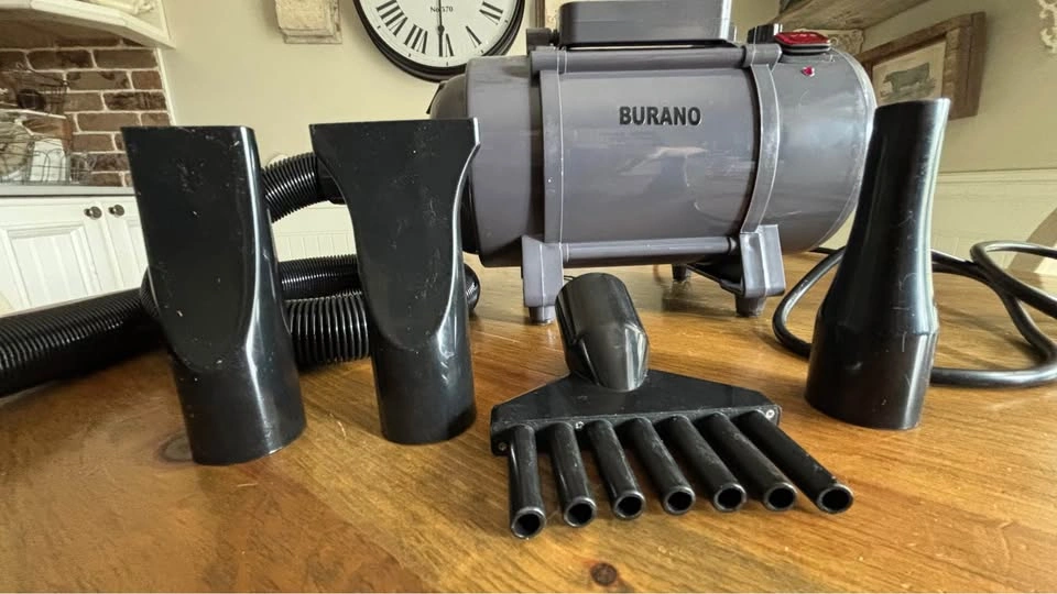 Burano 4.3HP Professional High-Velocity Dog Grooming Blow Dryer - photo 2