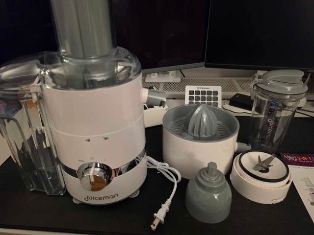 Juiceman 3-in-1 Total Slow Citrus Juicer - White Stainless Steel - photo 3