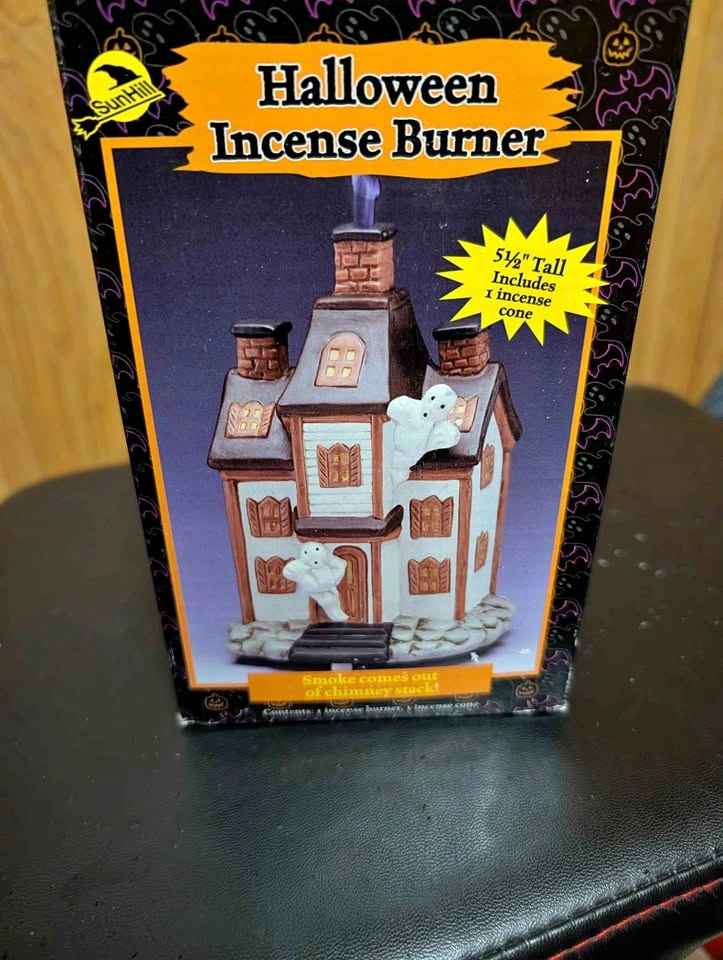 SunHill Halloween Incense Burner