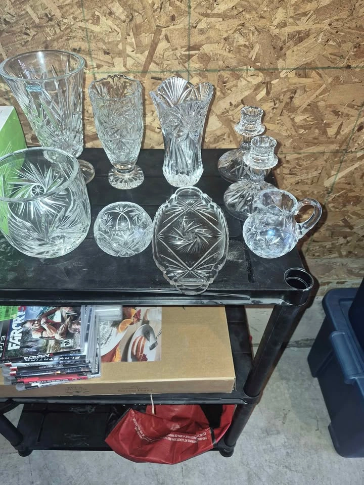 vintage cut crystal - photo 2