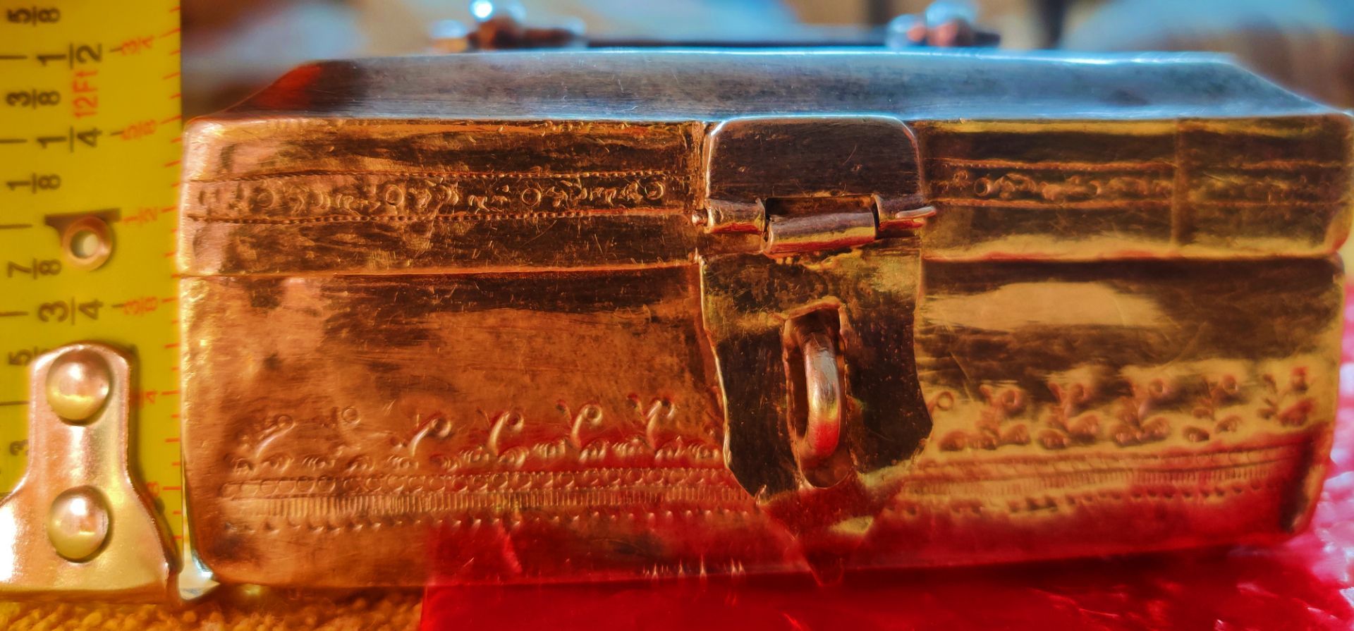 Antique Pure Silver Box Over 100 Years Old - photo 3