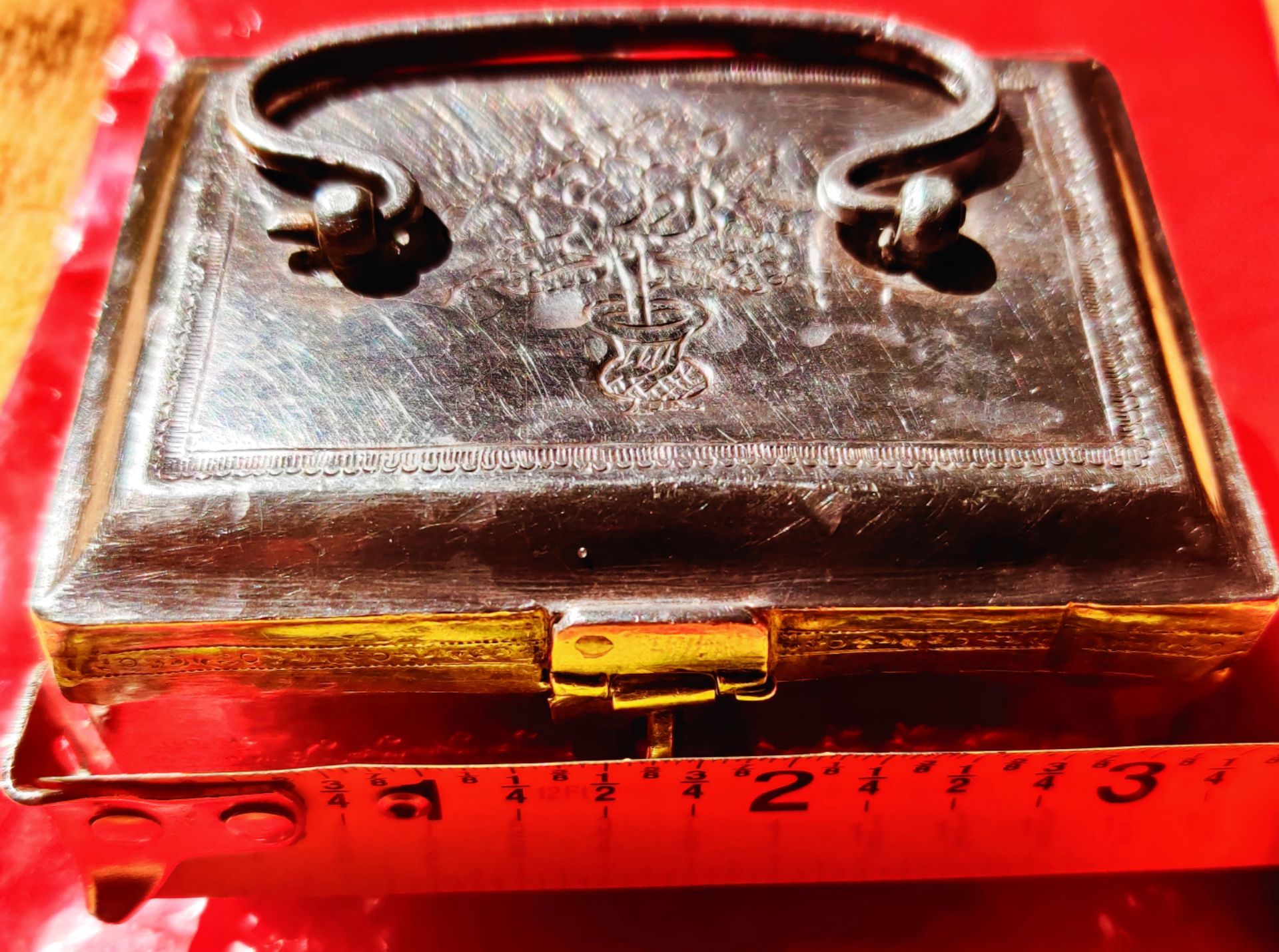 Antique Pure Silver Box Over 100 Years Old - photo 4