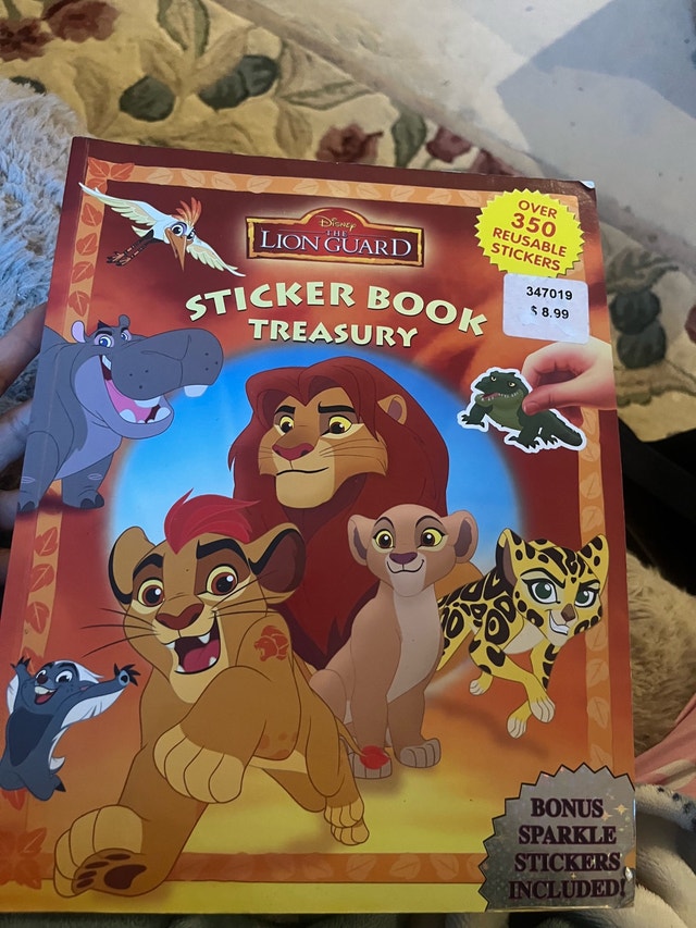 Disney The Lion Guard Sticker Book Treasury