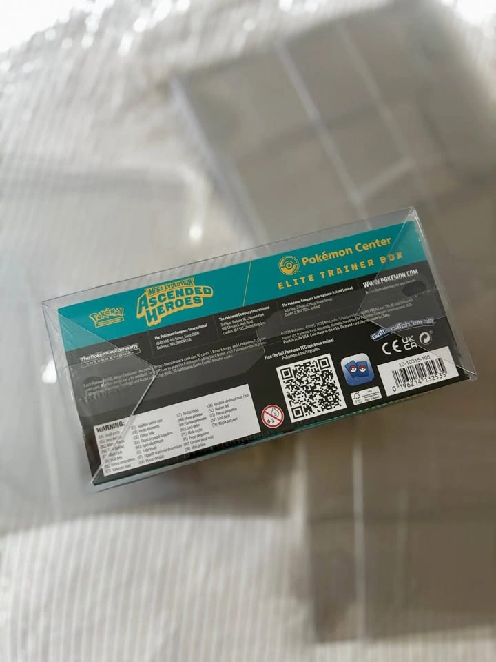 14 Foldable Plastic Pokemon ETB Protector Boxes - photo 3