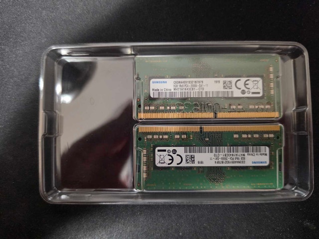 16GB (2x 8GB) Samsung DDR4 SODIMM RAM