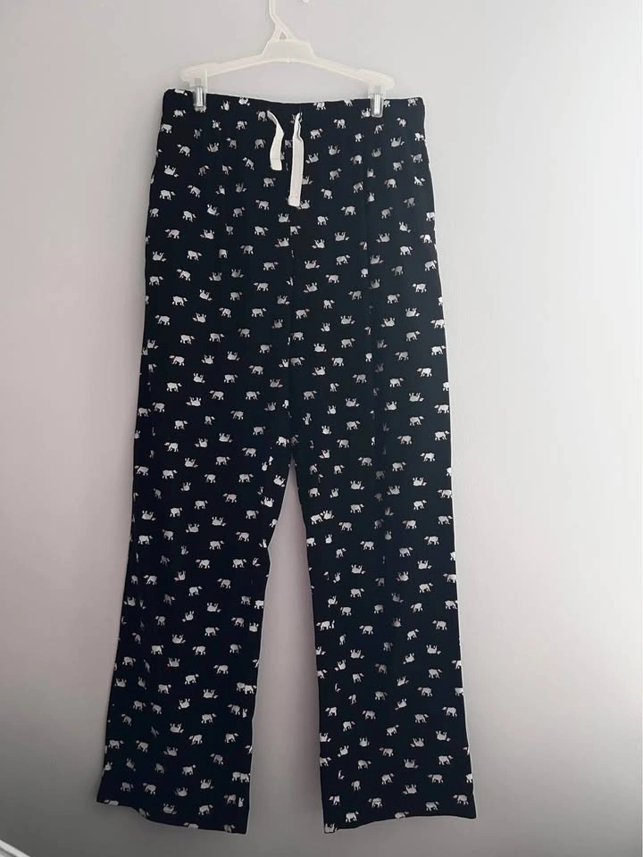 Black polar bear pj pants - photo 2