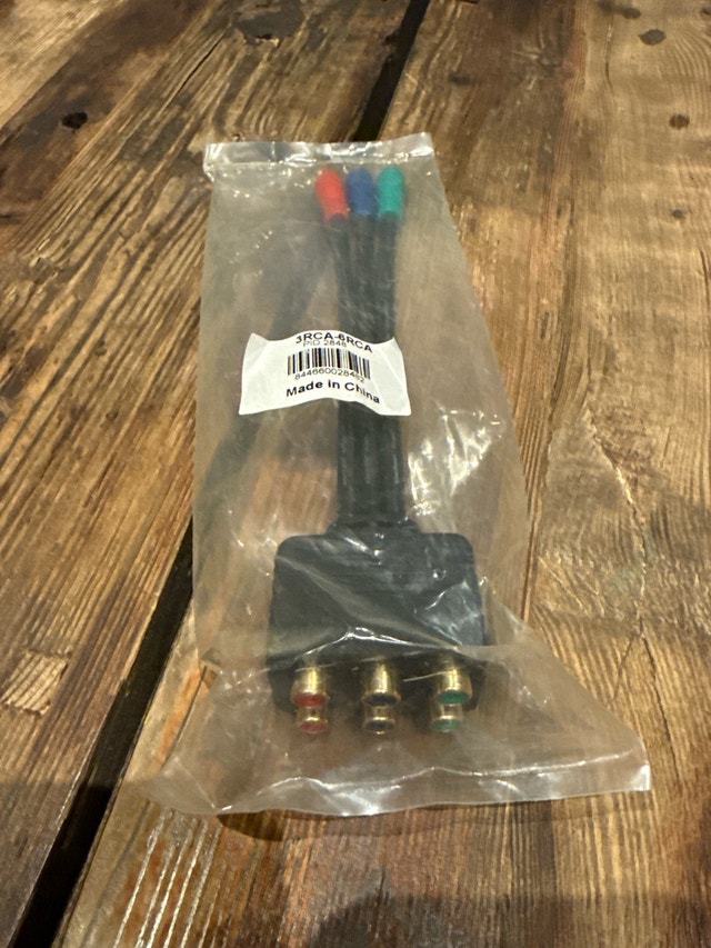 3 RCA to 6 RCA Cable