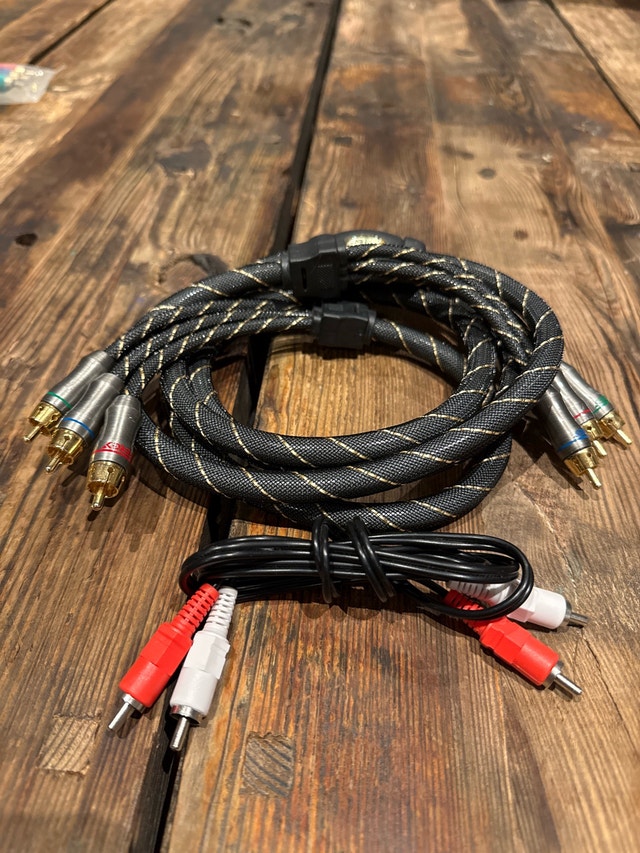 Energy RGB (YPbPr) & Audio Cables