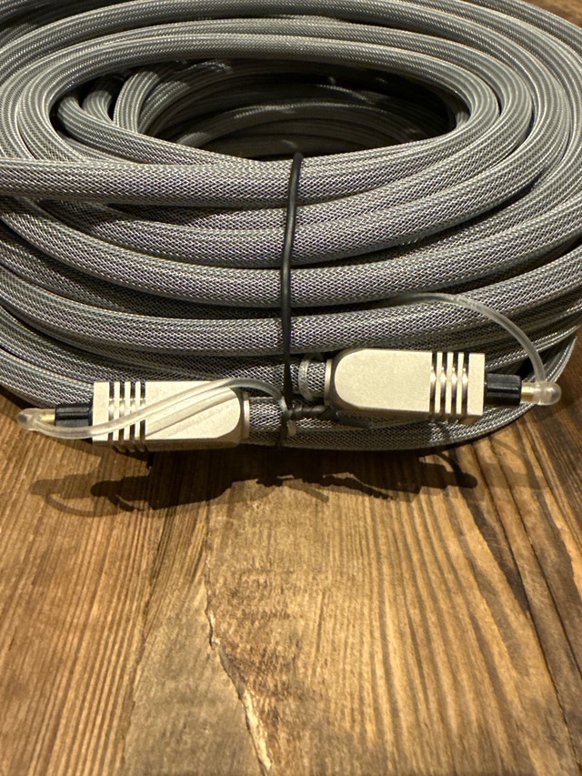 Digital Optical Toslink Audio Cable - 50ft - photo 2
