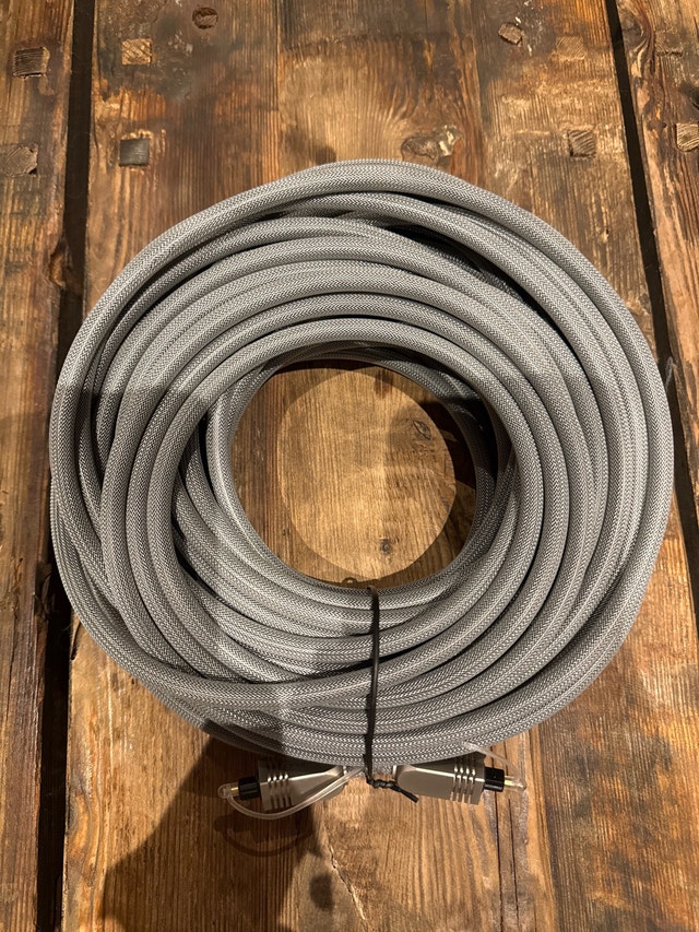Digital Optical Toslink Audio Cable - 50ft - photo 3