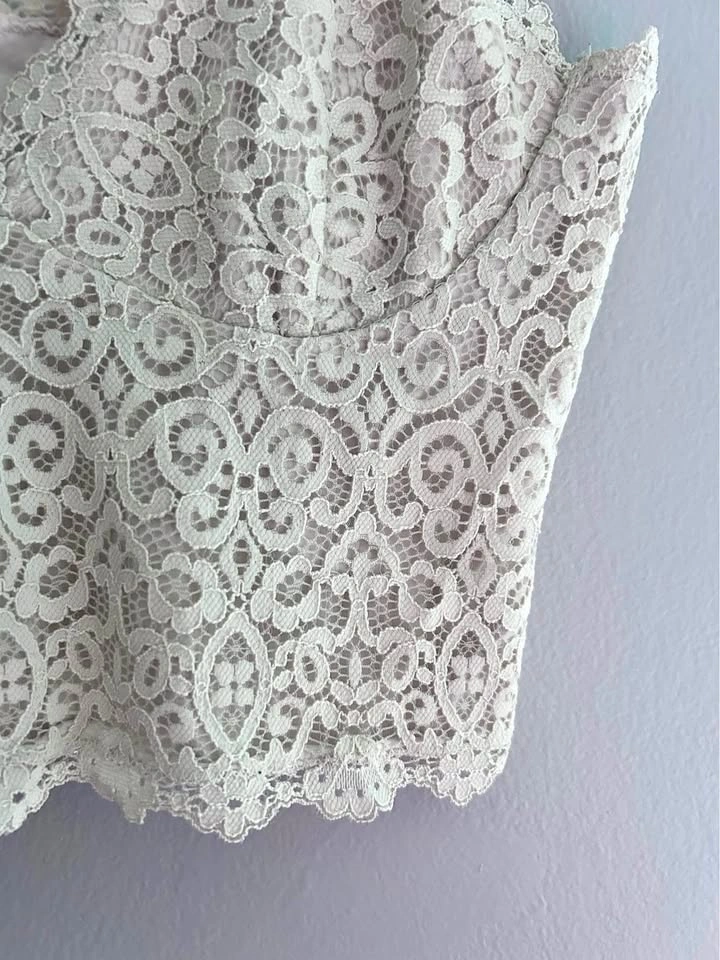Garage lace tank top