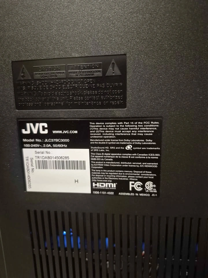JVC Tv 37 inches - photo 3