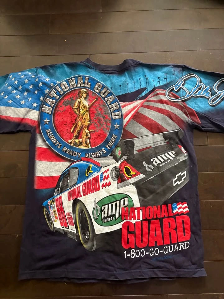 RARE vintage AOP racing tee - photo 2