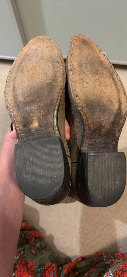 Frye Women's Distressed Leather Western Cowboy Boots Size 9 - photo 5
